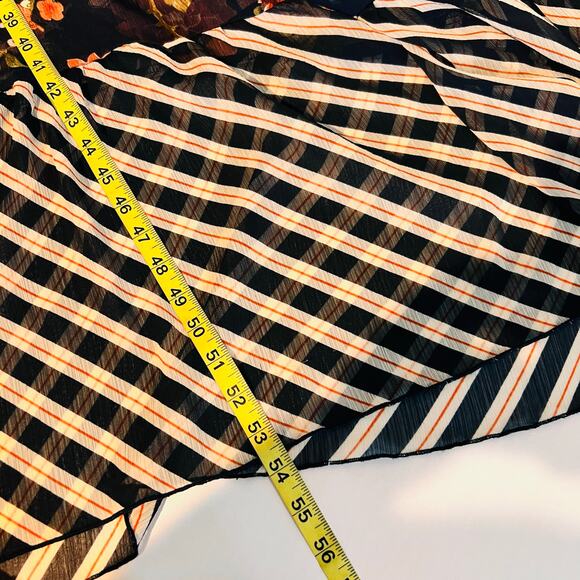 Enfocus Mixed Print Sleeveless Maxi Dress Size 12 - Picture 5 of 6